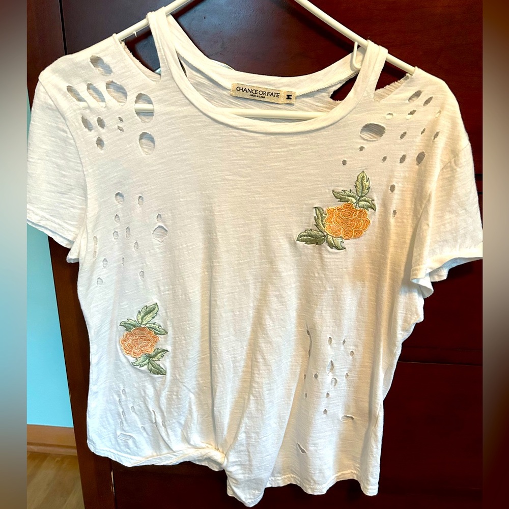 Change of Fate Women’s “destroyed t-shirt”